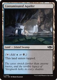 Contaminated Aquifer - Commander: Tarkir: Dragonstorm - Magic: The Gathering card