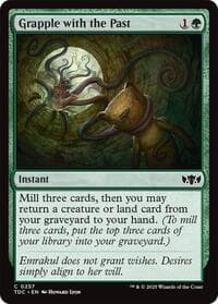 Grapple with the Past - Commander: Tarkir: Dragonstorm - Magic: The Gathering card