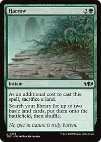 Harrow - Commander: Tarkir: Dragonstorm - Magic: The Gathering card