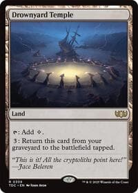 Drownyard Temple - Commander: Tarkir: Dragonstorm - Magic: The Gathering card