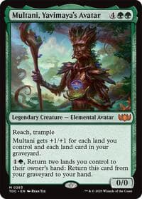 Multani, Yavimaya's Avatar - Commander: Tarkir: Dragonstorm - Magic: The Gathering card