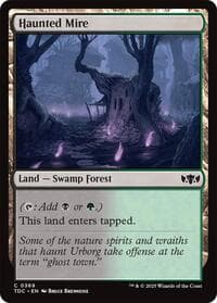 Haunted Mire - Commander: Tarkir: Dragonstorm - Magic: The Gathering card