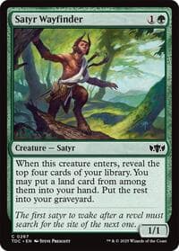 Satyr Wayfinder - Commander: Tarkir: Dragonstorm - Magic: The Gathering card