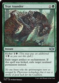 Tear Asunder - Commander: Tarkir: Dragonstorm - Magic: The Gathering card