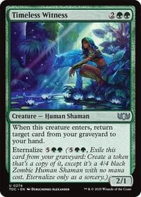 Timeless Witness - Commander: Tarkir: Dragonstorm - Magic: The Gathering card