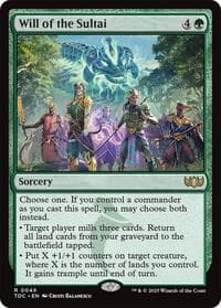 Will of the Sultai - Commander: Tarkir: Dragonstorm - Magic: The Gathering card