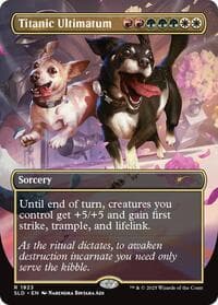 Titanic Ultimatum (1923) - Secret Lair Drop Series - Magic: The Gathering card