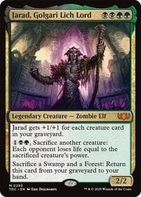 Jarad, Golgari Lich Lord - Commander: Tarkir: Dragonstorm - Magic: The Gathering card