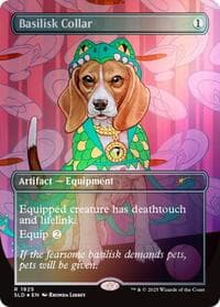 Basilisk Collar (1925) (Rainbow Foil) - Secret Lair Drop Series - Magic: The Gathering card