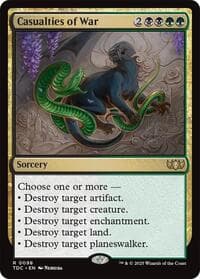 Casualties of War - Commander: Tarkir: Dragonstorm - Magic: The Gathering card