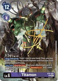 Titamon (Rare Pull) - World Convergence - Digimon Card Game card