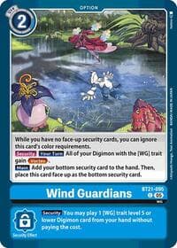 Wind Guardians - World Convergence - Digimon Card Game card