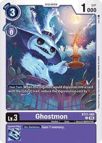 Ghostmon - World Convergence - Digimon Card Game card
