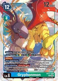 Gryphonmon - World Convergence - Digimon Card Game card