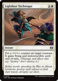 Lightfoot Technique - Tarkir: Dragonstorm - Magic: The Gathering card