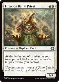 Loxodon Battle Priest - Tarkir: Dragonstorm - Magic: The Gathering card