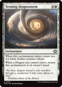 Teeming Dragonstorm - Tarkir: Dragonstorm - Magic: The Gathering card