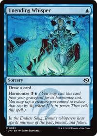 Unending Whisper - Tarkir: Dragonstorm - Magic: The Gathering card