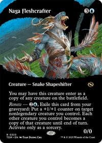 Naga Fleshcrafter (Borderless) - Tarkir: Dragonstorm - Magic: The Gathering card