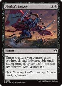 Alesha's Legacy - Tarkir: Dragonstorm - Magic: The Gathering card