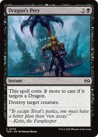 Dragon's Prey - Tarkir: Dragonstorm - Magic: The Gathering card