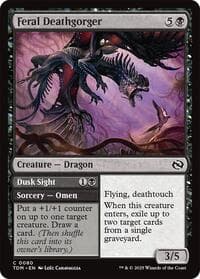Feral Deathgorger - Tarkir: Dragonstorm - Magic: The Gathering card