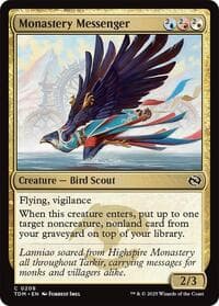 Monastery Messenger - Tarkir: Dragonstorm - Magic: The Gathering card