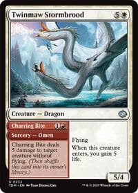 Twinmaw Stormbrood - Tarkir: Dragonstorm - Magic: The Gathering card