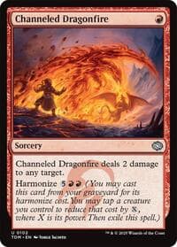 Channeled Dragonfire - Tarkir: Dragonstorm - Magic: The Gathering card