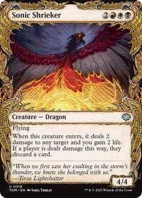 Sonic Shrieker (Showcase) - Tarkir: Dragonstorm - Magic: The Gathering card