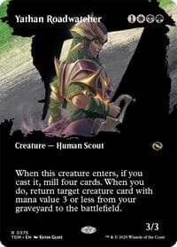 Yathan Roadwatcher (Borderless) - Tarkir: Dragonstorm - Magic: The Gathering card