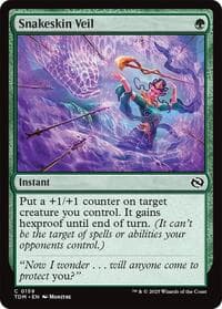 Snakeskin Veil - Tarkir: Dragonstorm - Magic: The Gathering card