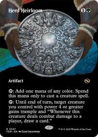 Herd Heirloom (Borderless) - Tarkir: Dragonstorm - Magic: The Gathering card
