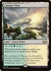 Canopy Vista - Commander: Tarkir: Dragonstorm - Magic: The Gathering card