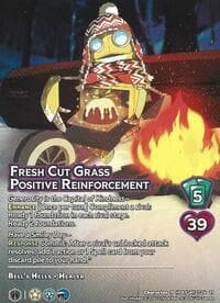 Fresh Cut Grass Positive Reinforcement (Holiday) - UniVersus Promos - UniVersus card