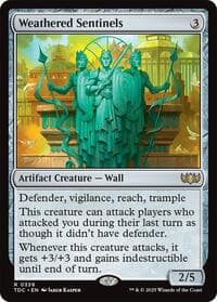 Weathered Sentinels - Commander: Tarkir: Dragonstorm - Magic: The Gathering card