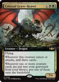 Colossal Grave-Reaver (Extended Art) - Commander: Tarkir: Dragonstorm - Magic: The Gathering card