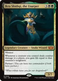 Ikra Shidiqi, the Usurper - Commander: Tarkir: Dragonstorm - Magic: The Gathering card