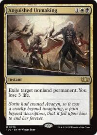 Anguished Unmaking - Commander: Tarkir: Dragonstorm - Magic: The Gathering card