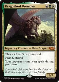 Dragonlord Dromoka - Commander: Tarkir: Dragonstorm - Magic: The Gathering card