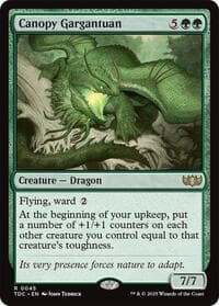 Canopy Gargantuan - Commander: Tarkir: Dragonstorm - Magic: The Gathering card