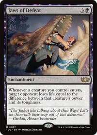 Jaws of Defeat - Commander: Tarkir: Dragonstorm - Magic: The Gathering card