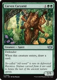 Carven Caryatid - Commander: Tarkir: Dragonstorm - Magic: The Gathering card