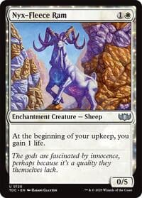 Nyx-Fleece Ram - Commander: Tarkir: Dragonstorm - Magic: The Gathering card
