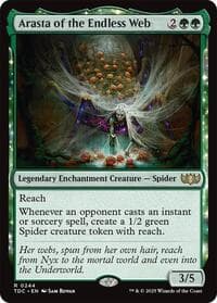 Arasta of the Endless Web - Commander: Tarkir: Dragonstorm - Magic: The Gathering card