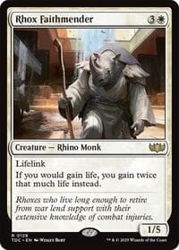 Rhox Faithmender - Commander: Tarkir: Dragonstorm - Magic: The Gathering card
