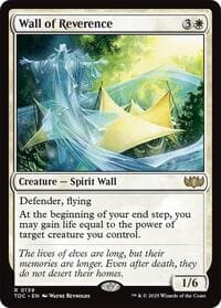 Wall of Reverence - Commander: Tarkir: Dragonstorm - Magic: The Gathering card