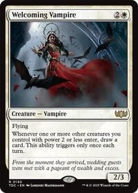 Welcoming Vampire - Commander: Tarkir: Dragonstorm - Magic: The Gathering card