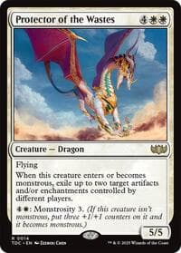 Protector of the Wastes - Commander: Tarkir: Dragonstorm - Magic: The Gathering card