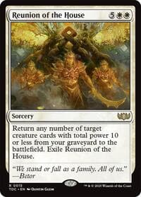 Reunion of the House - Commander: Tarkir: Dragonstorm - Magic: The Gathering card